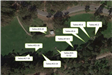 Map of picnic tables at Hellman Hollow