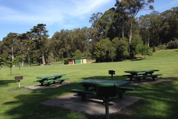 Picnic Tables 7, 8 and 9 at Hellman Hollow