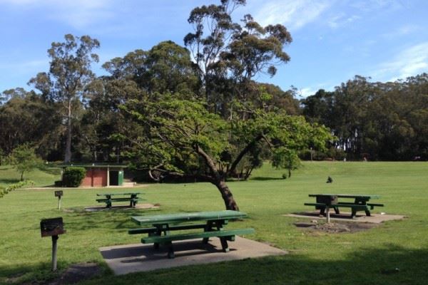 Picnic Tables 10, 11 and 12 at Hellman Hollow