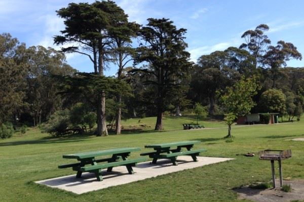Picnic Tables 17 and 18 at Hellman Hollow