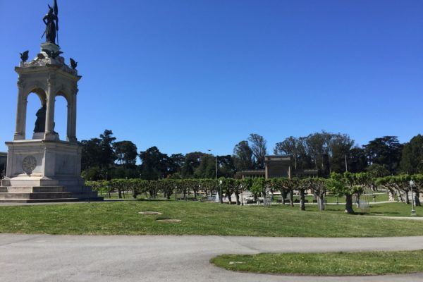 Music Concourse Statue