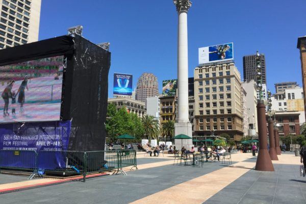 View from southwestern entrance looking northeast