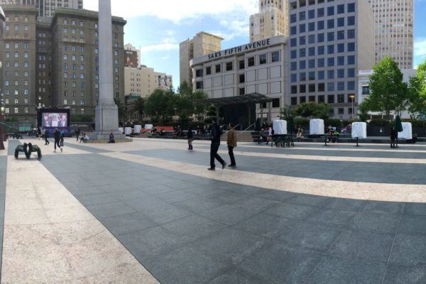 View from southeastern entrance looking northwest