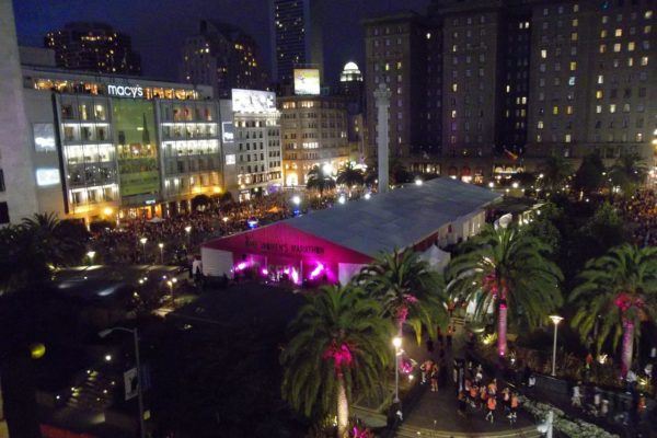 Night Events at Union Square Plaza