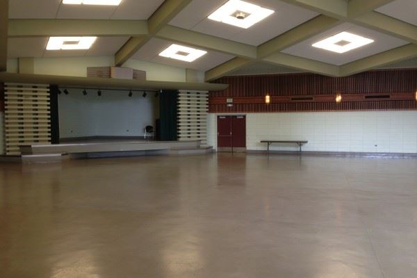 Auditorium and stage area