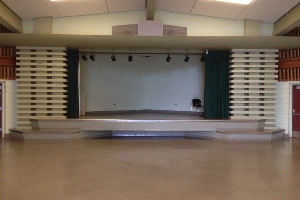 Auditorium stage
