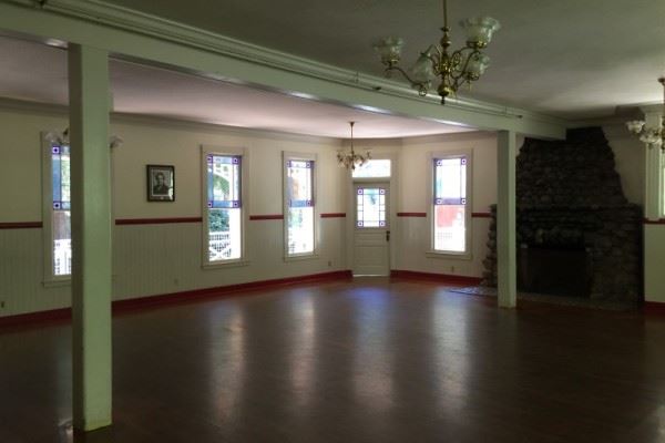 Inside of Stern Grove Clubhouse
