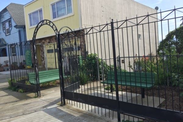 Rear Entrance on Joost Avenue