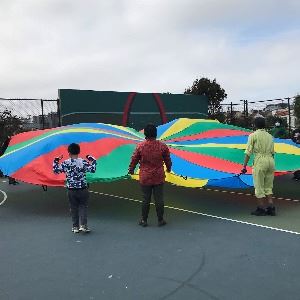 Parachute Photo Therapeutic Rec