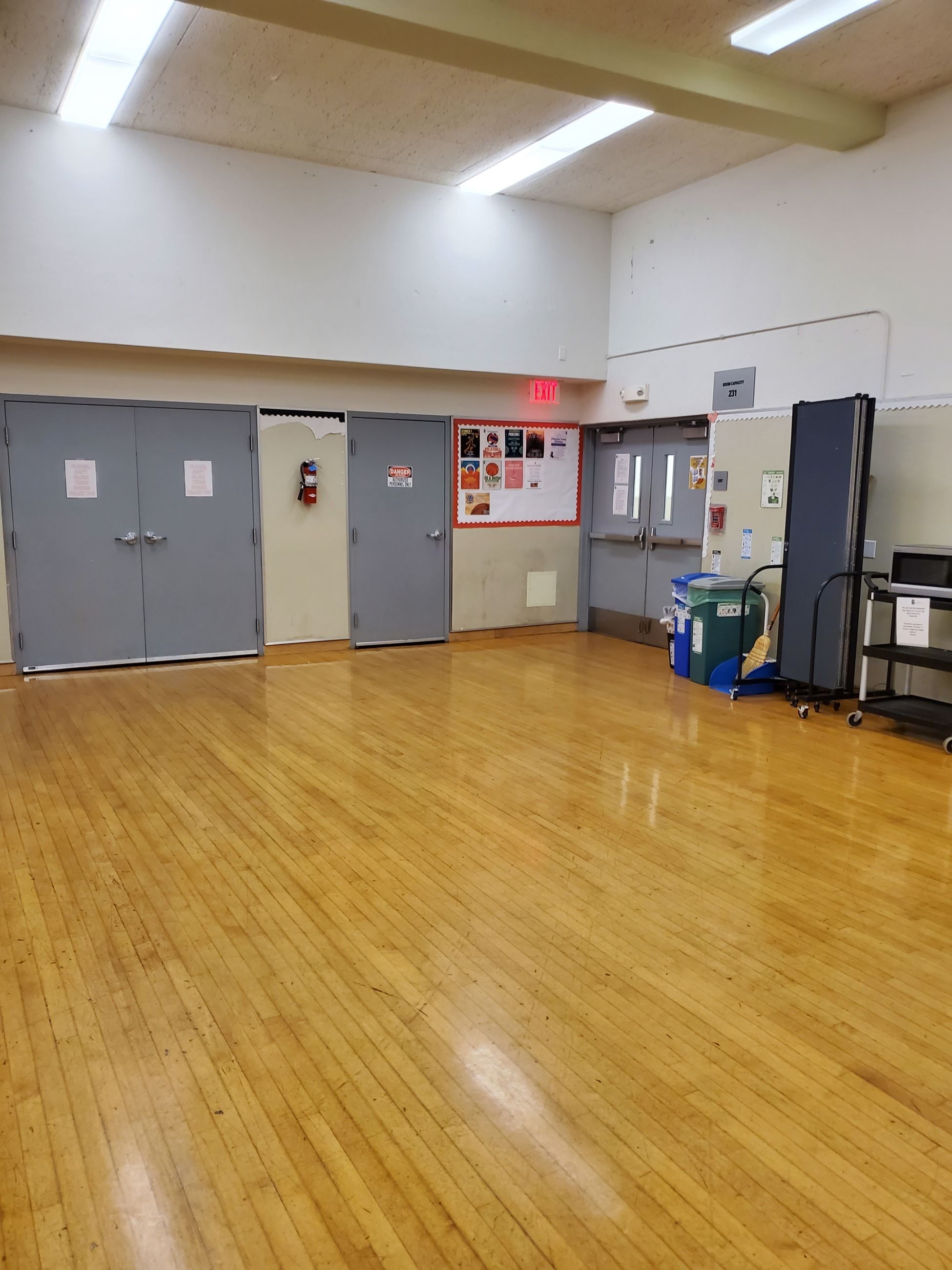 EVRC Auditorium exit view