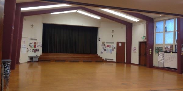 Auditorium view towards stage