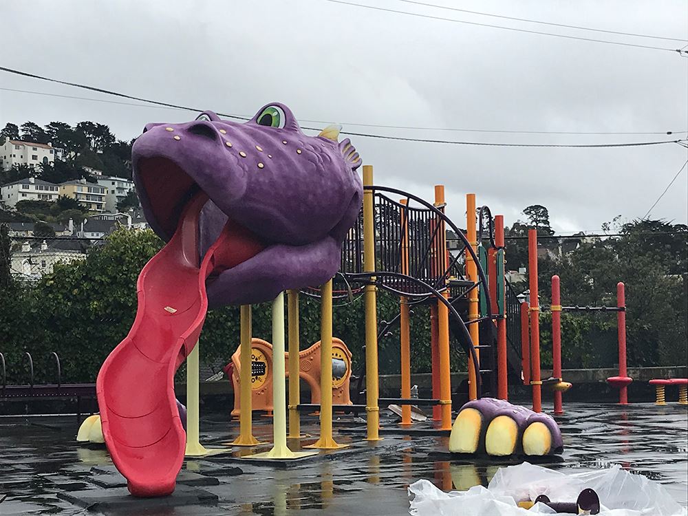 West Portal Playground Dragon