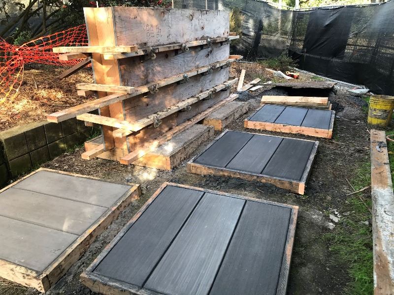 George Christopher Project Concrete Color And Finish Samples