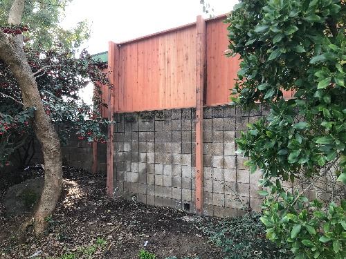 George Christopher Fence Extension Side