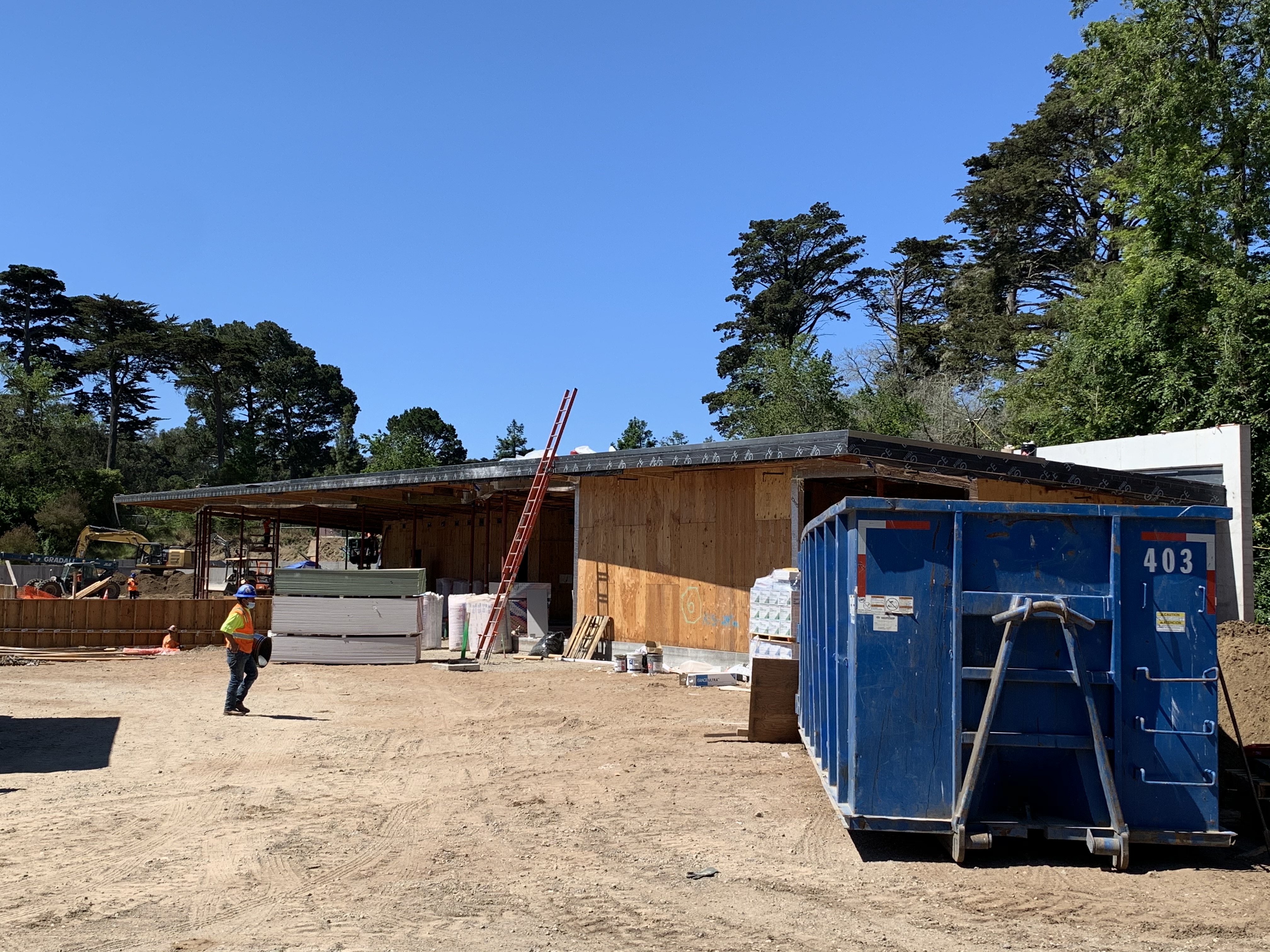 Golden Gate Park Tennis Center Construction June 2020 3