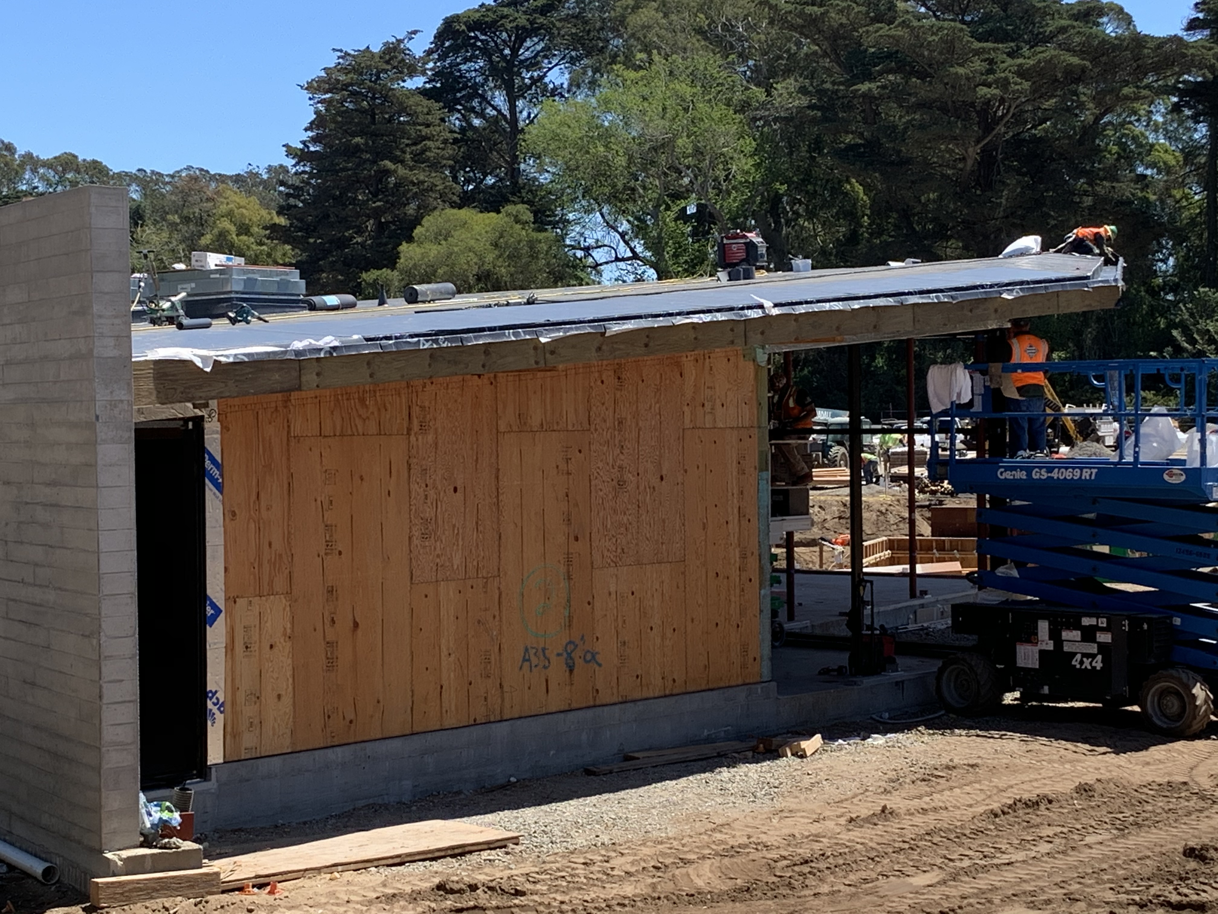 Golden Gate Park Tennis Center Construction June 2020 4