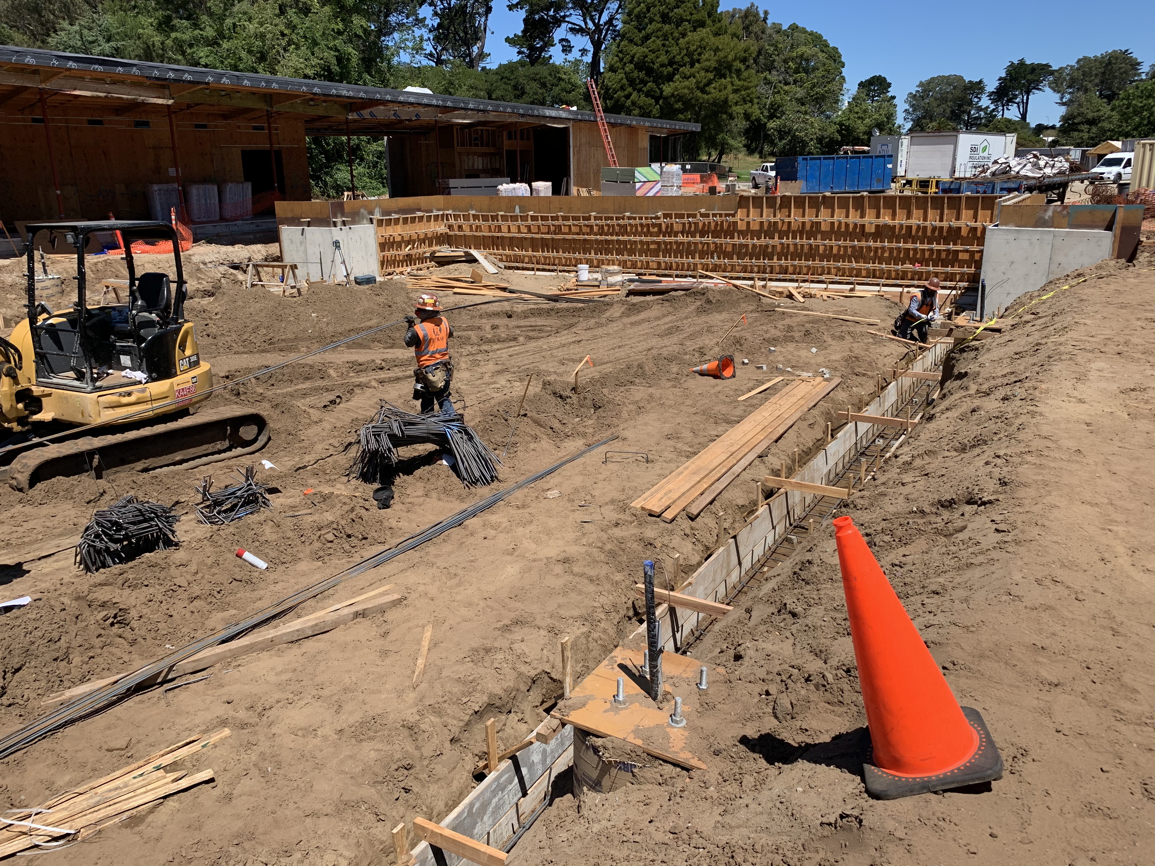Golden Gate Park Tennis Center Construction June 2020 6