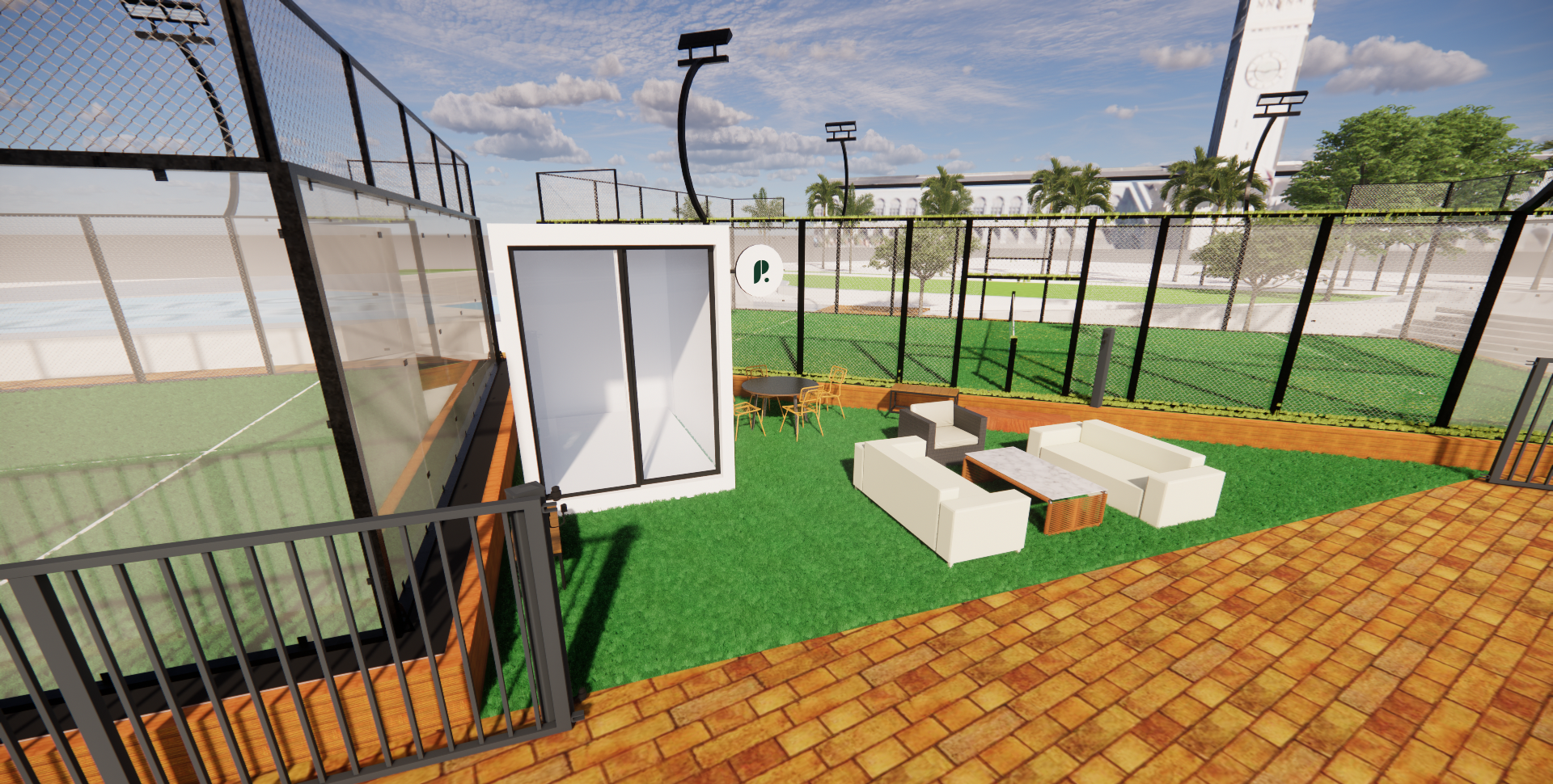 Padel lounge