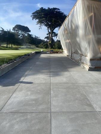 GGP - Golf Course Clubhouse construction - October 2023 - Patio