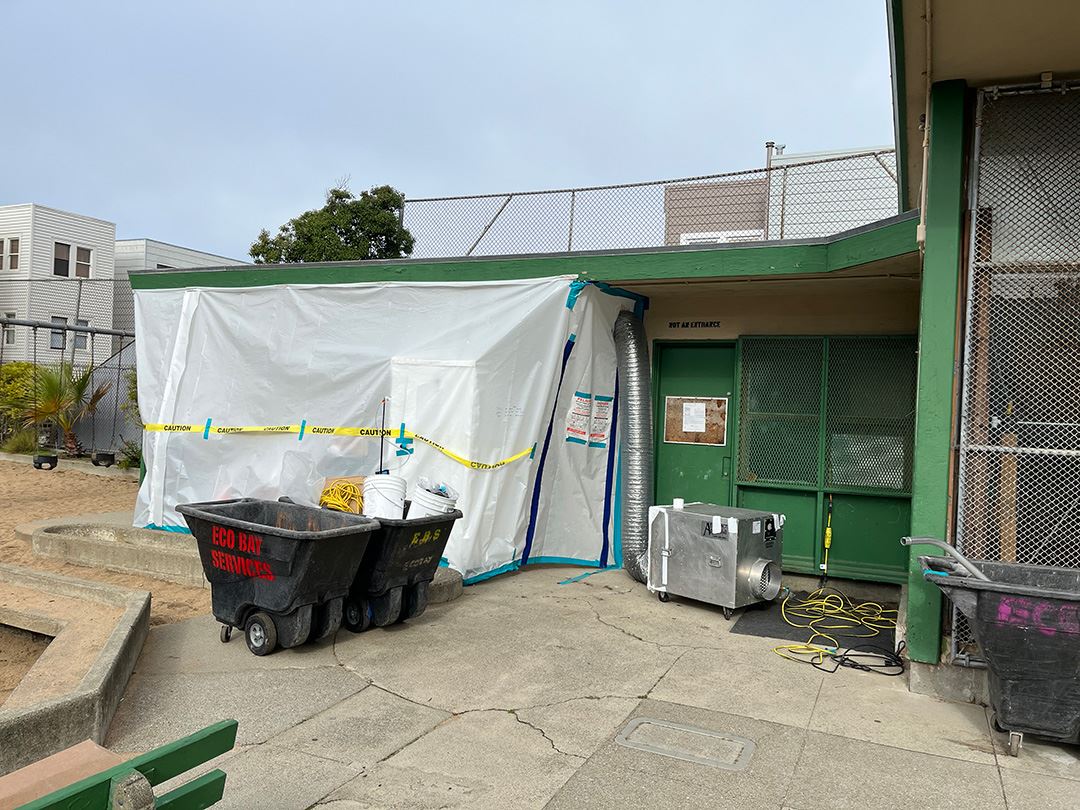 Richmond Playground construction December 2023