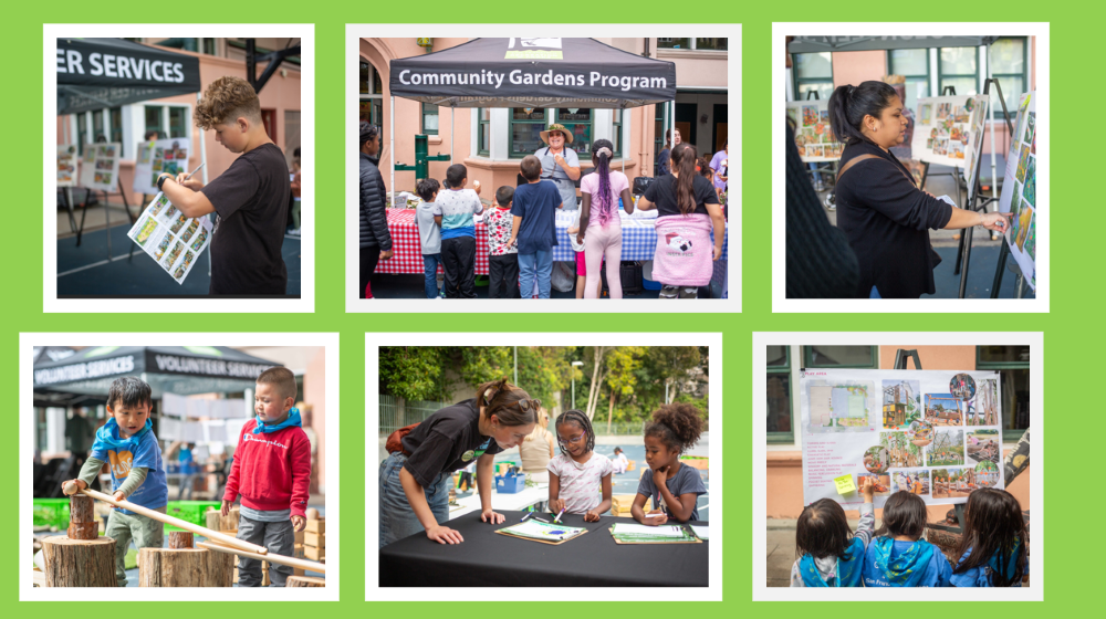 collage of photos from recent community meetings