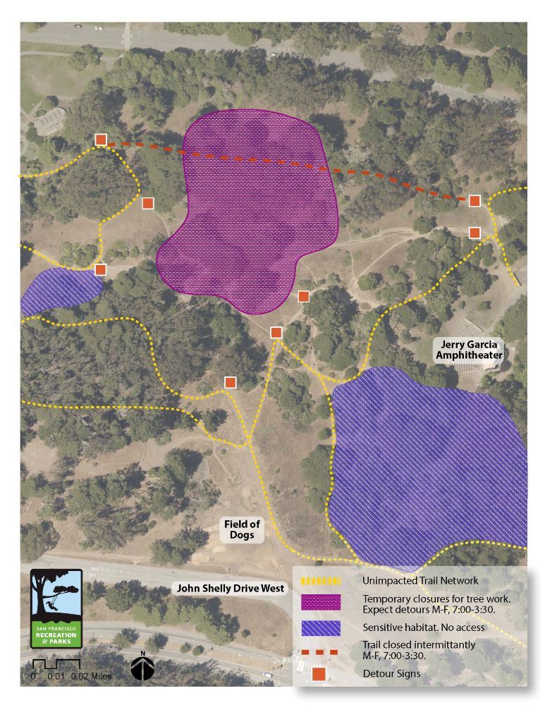 McLaren Trails - Zone 5 Map