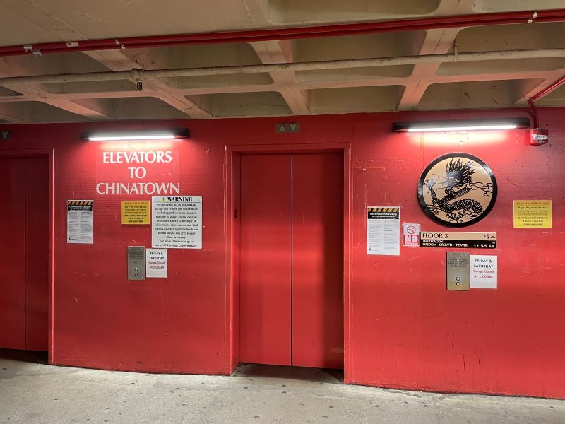 doors to Portsmouth elevators at Floor 3