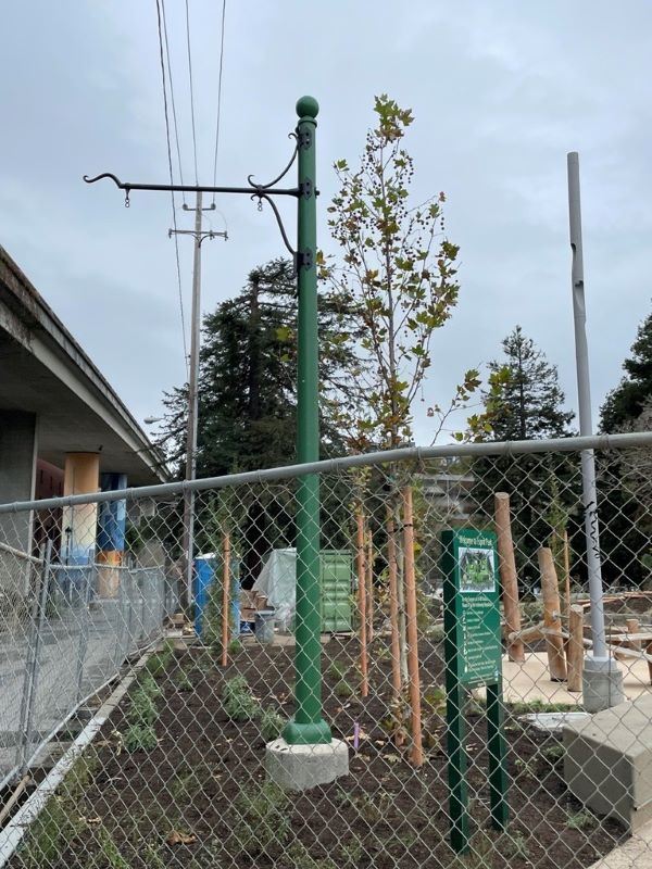 Refurbished sign post
