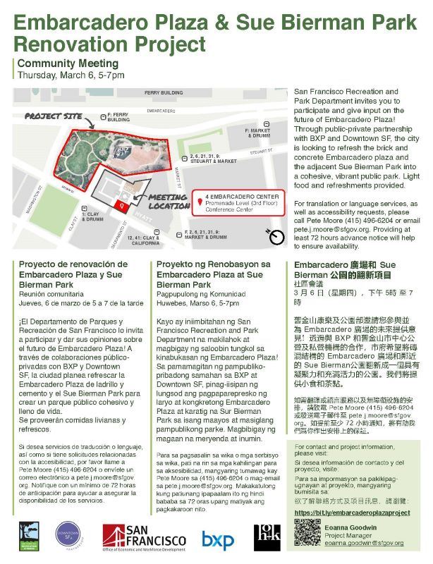 Community Meeting Flyer 8.5 X 11