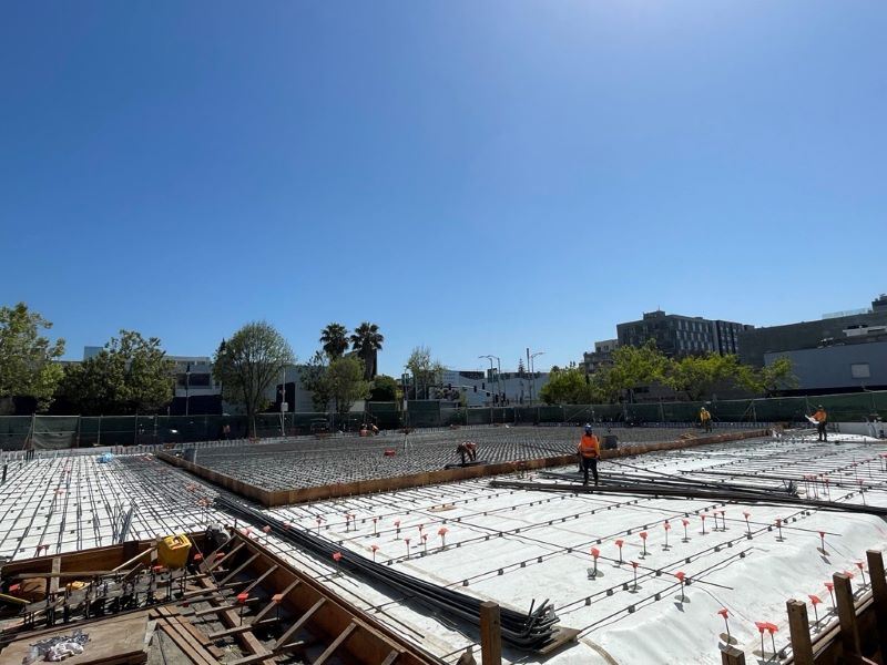 Gene Friend Construction - May 2025 - Foundation Rebar Installation