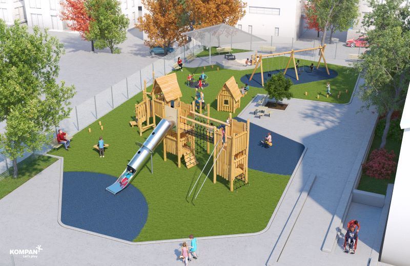 Bernal Heights playground rendering 2
