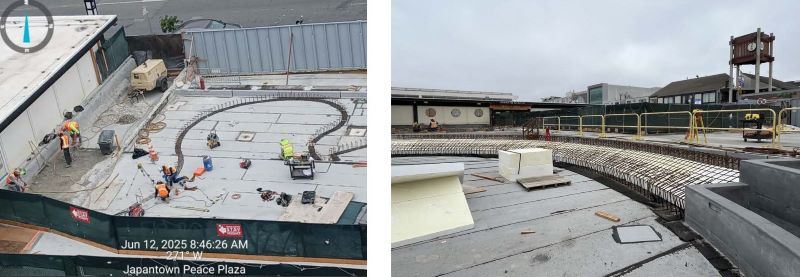 Japantown construction June 2025