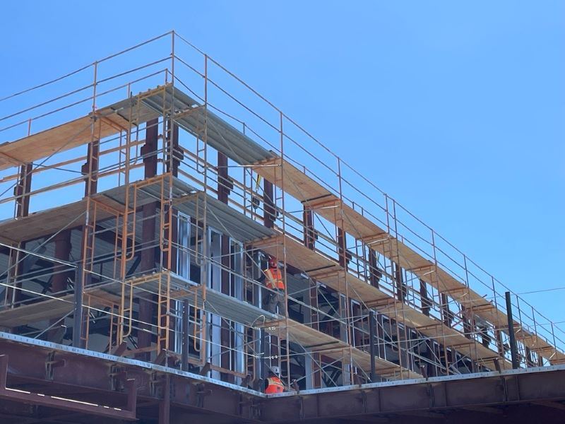 Gene Friend construction July 2025 - Exterior Window Framing