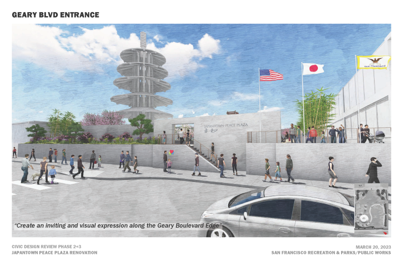 Geary Blvd rendering