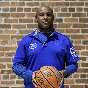 MRC Rebels coach Rod Hodge