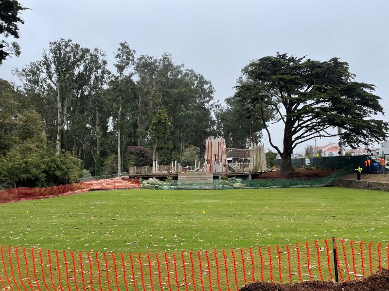 Stern Grove Playground construction September 2025 (1)