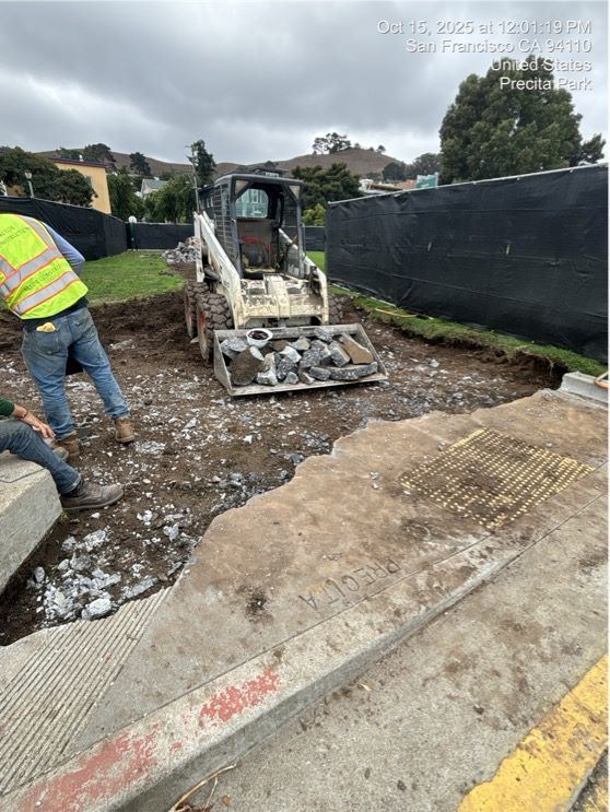 Precita Park construction October 2025 (2)