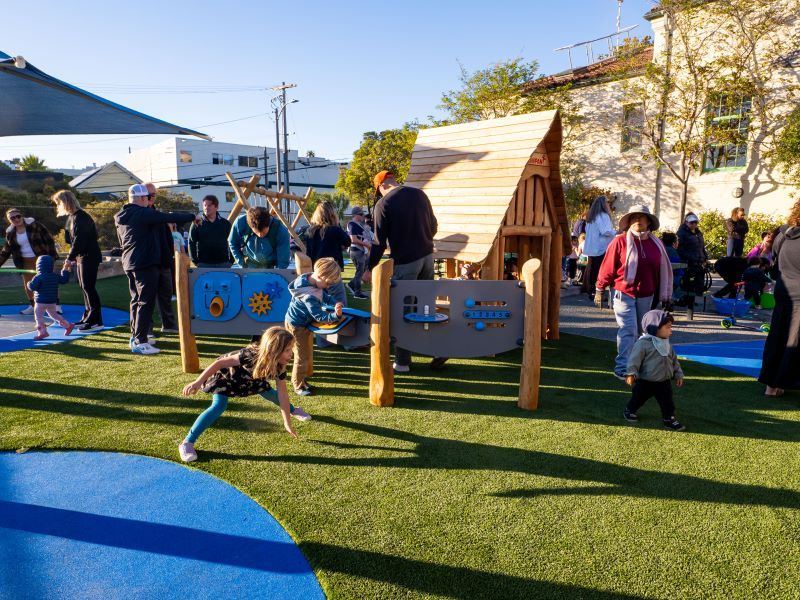 Bernal Heights Recreation Center Playground Ribbon Cutting_Image Courtesy KOMPAN_(11)