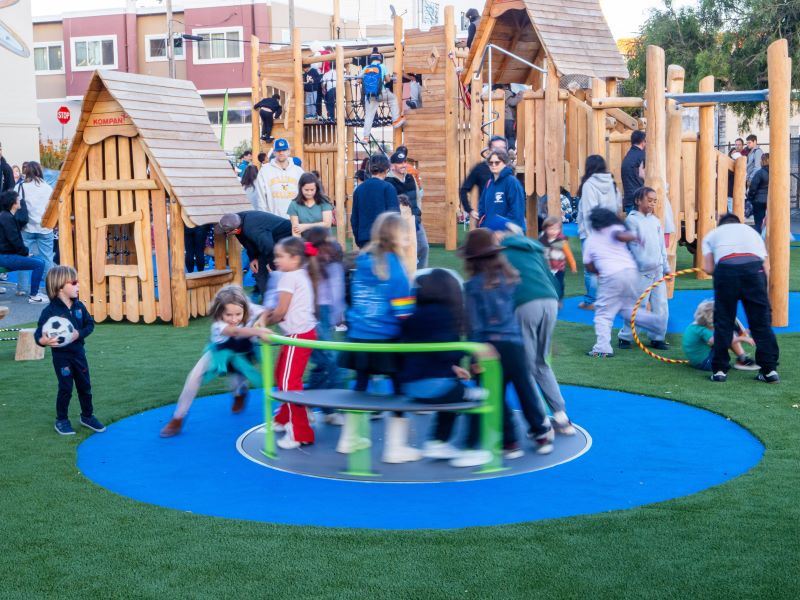 Bernal Heights Recreation Center Playground Ribbon Cutting_Image Courtesy KOMPAN_(75)