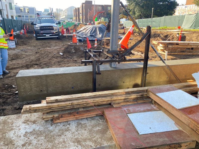 Buchanan construction February 2026_south fence footing