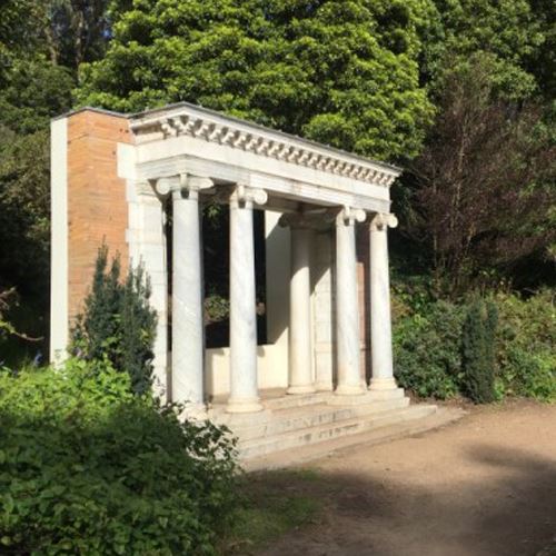 Portals of the Past Greek-style monument